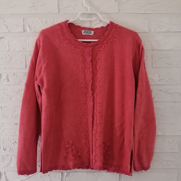 Vintage Moffi International Embroidered Cardigan - Picture 5 of 12
